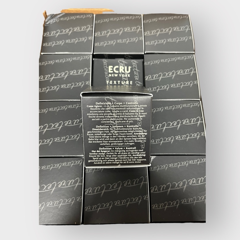 ECRU New York Hair Texture STYLING BALM‎ - LOT OF 12 SEALED - Picture 3 of 3